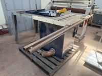 SEDGWICK 3 PHASE SLIDING ARM TABLE SAW - 10