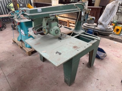 WADKIN BURSGREEN 3 PHASE REDIAL ARM SAW