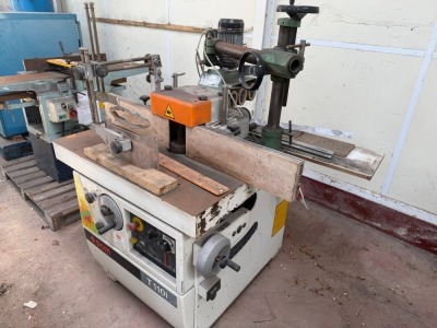 SCM T110i 3 PHASE SPINDLE MOULDER & FEEDER