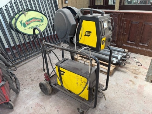 ESAB MIG 4001 3 PHASE MIG WELDER & POWER FEED