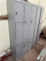 5No. ASSORTED METAL LOCKERS - 3