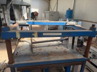 APPROX. 1500mm x 1200mm x1650mm AIR OPERATED PRESS - 12