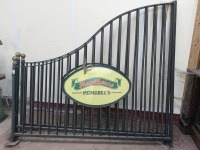3No. APPROX. 2500mm x 2200mm METAL DECRATIVE RAILINGS
