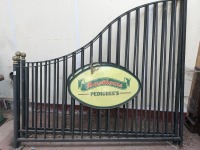 3No. APPROX. 2500mm x 2200mm METAL DECRATIVE RAILINGS - 2