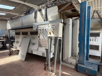 SHUTTLE WORTH INFRA CURE POWDER COATING LINE & FILTER UNITS
