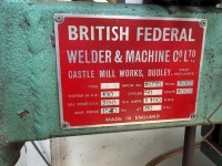 BRITISH FEDERAL 3 PHASE SPOT WELDER - 7
