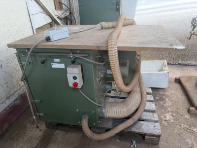 P&J V25 3 PHASE DUST EXTRACTOR UNIT
