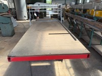 APPROX. 12ft x 4ft 110v MOBILE CUTTING TABLE - 7