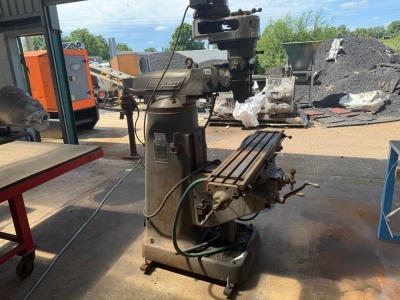 BRIDGEPORT 3 PHASE OVER HEAD MILLING MACHINE