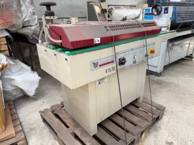 CASADEI V15/10 3 PHASE 2 ROLLER GLUING MACHINE