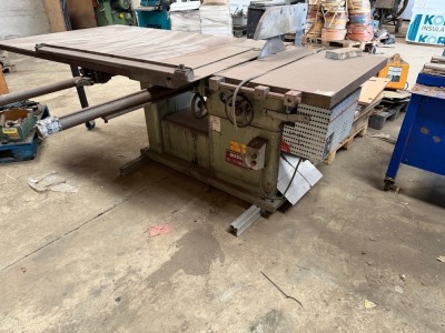 WADKIN BURSGREEN 3 PHASE TABLE SAW