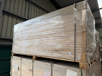 APPROX. 24No UNUSED OAK DOORS 2100mm x 880mm