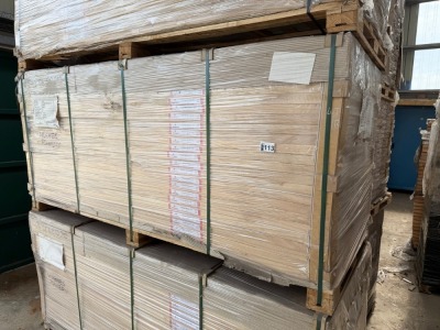 APPROX. 24No UNUSED OAK DOORS 2100mm x 880mm