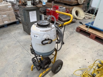 REMS 30lt MOBILE ELECTRIC FILLING & FLUSHING MACHINE