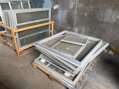 2No. PALLETS OF ASSORTED WINDOWS