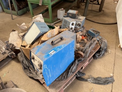 PALLET TO INC. MACHINE PARTS & POWER FEED