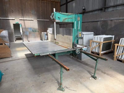 HYMA 3 PHASE HARD TOOTH CARBON BANDSAW