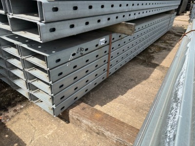 APPROX. 30No. LENGTHS GALVANISED CHANNEL 3300mm x 200mm x 65mm