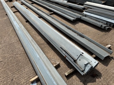 APPROX. 20No. LENGTHS 6100mm x 180mm GALVANISED Z-CHANNEL