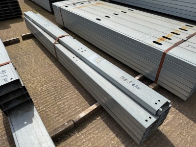 APPROX. 18No. LENGTHS GALVANISED CHANNEL 2730mm x 120mm