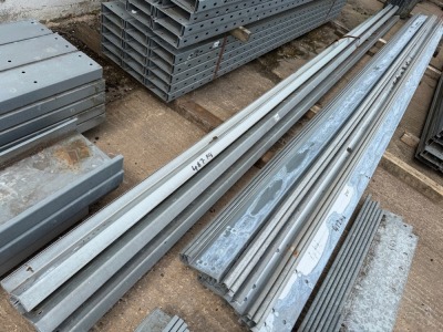 APPROX. 22No. LENGTHS 6100mm x 150mm GALVANISED Z-CHANNEL
