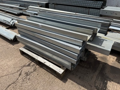 APPROX. 26No. ASSORTED LENGTHS GALVANISED CHANNEL