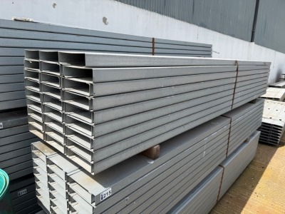 APPROX. 54No. LENGTHS GALVANISED CHANNEL 3125mm x 200mm