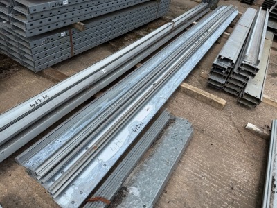 APPROX. 20No. LENGTHS 6100mm x 150mm GALVANISED Z-CHANNEL