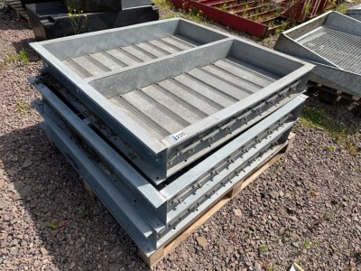 3No. GALVANISED VENTS