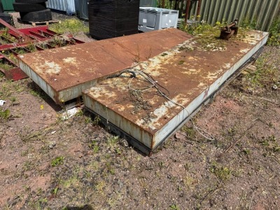 4No. SAXON WEIGH PLATFORMS