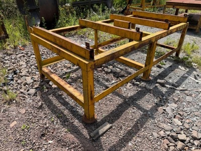 APPROX. 2500mm x 1250mm WELDING TABLE