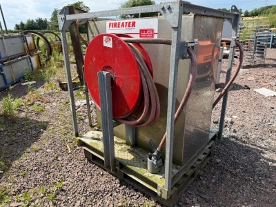 APPROX. 4ft x 4ft FIRE EATER FIRE EXTINGUSHER UNIT