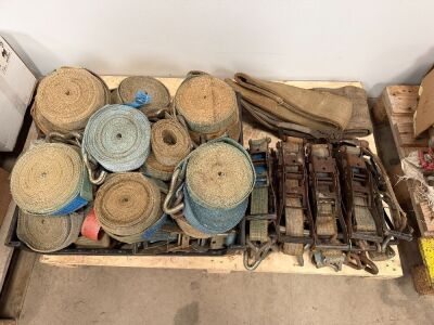 PALLET TO INC. LARGE SELECTION OF RATCHETTS, STRAPS & LIFTING SLINGS