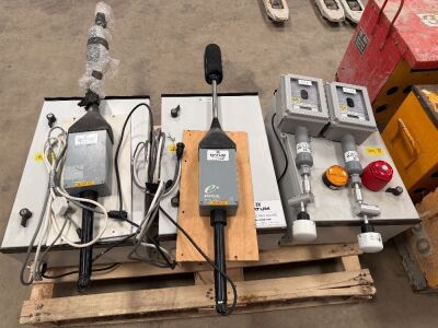 3No. ASSORTED DATUM SOUND & DUST MONITORS