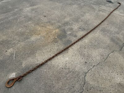 APPROX. 16ft 3.2 TON&nbsp; CHAIN, HOOKS