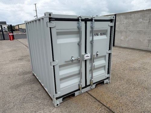 UNUSED APPROX. 6.6ft x 5.6ft x 5.6ft STORAGE CONTAINER