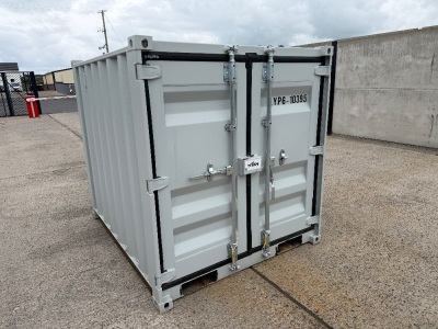 UNUSED APPROX. 6.6ft x 5.6ft x 5.6ft STORAGE CONTAINER