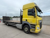 DAF CF EURO 6 410 26 TON 6x2 BEAVERTAIL PLANT LORRY ON AIR