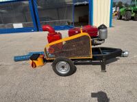 UNUSED 150mm SELF PRIMING WATER PUMP & HOSES - 6