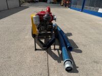 UNUSED 150mm SELF PRIMING WATER PUMP & HOSES - 8