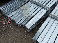 24No. APPROX. 10400mm x 1450mm GALVANISED METAL ROOF TRUSSES - 4