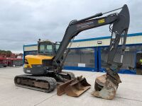 VOLVO ECR88D 8 TON MIDI EXCAVATOR - 24