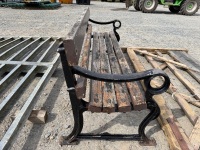 APPROX. 6ft GARDEN BENCH&nbsp; - 5