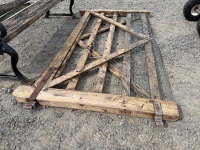 APPROX. 7ft x 4ft WOODEN GATE&nbsp; - 3