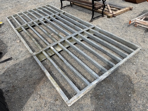 APPROX 12.3ft x 5.6ft GALVANISED CATTLE GRID&nbsp;