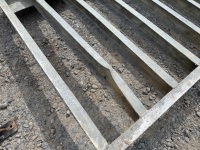 APPROX 12.3ft x 5.6ft GALVANISED CATTLE GRID&nbsp; - 6