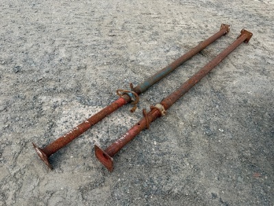 2No. ACRO PROPS