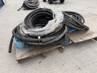 PALLET TO INC. ASSORTED SUCTION HOSES - 8
