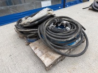 PALLET TO INC. ASSORTED SUCTION HOSES - 10