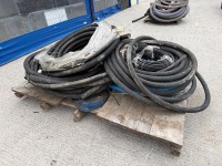PALLET TO INC. ASSORTED SUCTION HOSES - 11